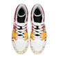 Onyx Thread High-Top Sneakers