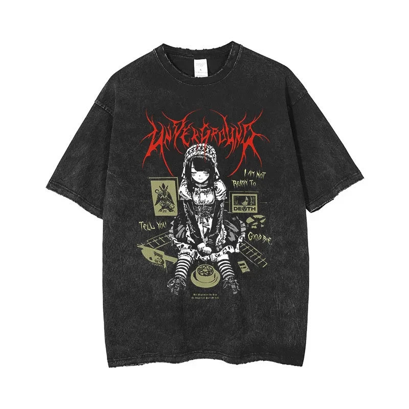 Ultra Line Washed Graphic Tee