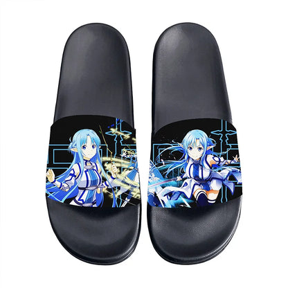 Arc Panel Slide Sandals