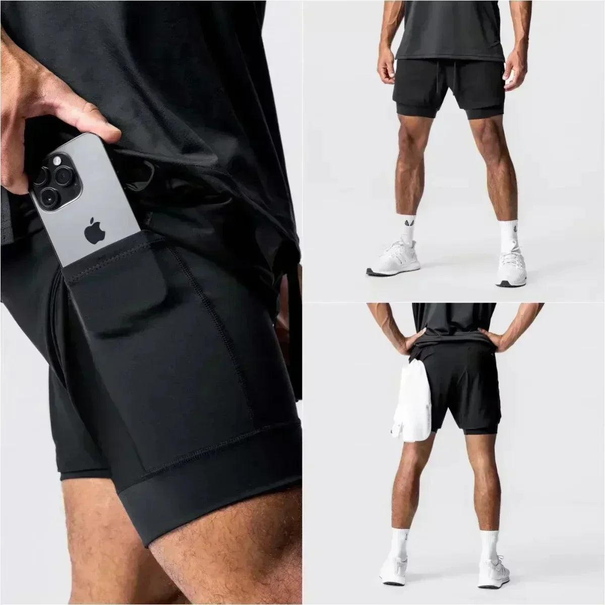 Solar Zone 2-in-1 Training Shorts