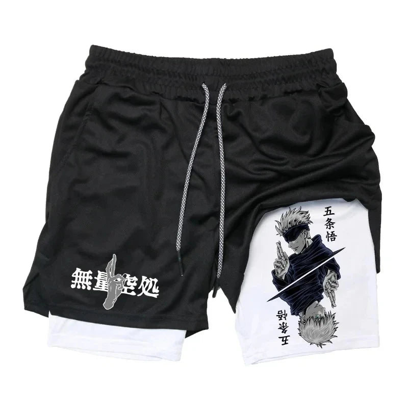 Pixel Frame 2-in-1 Training Shorts