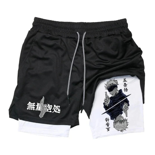 Pixel Frame 2-in-1 Training Shorts