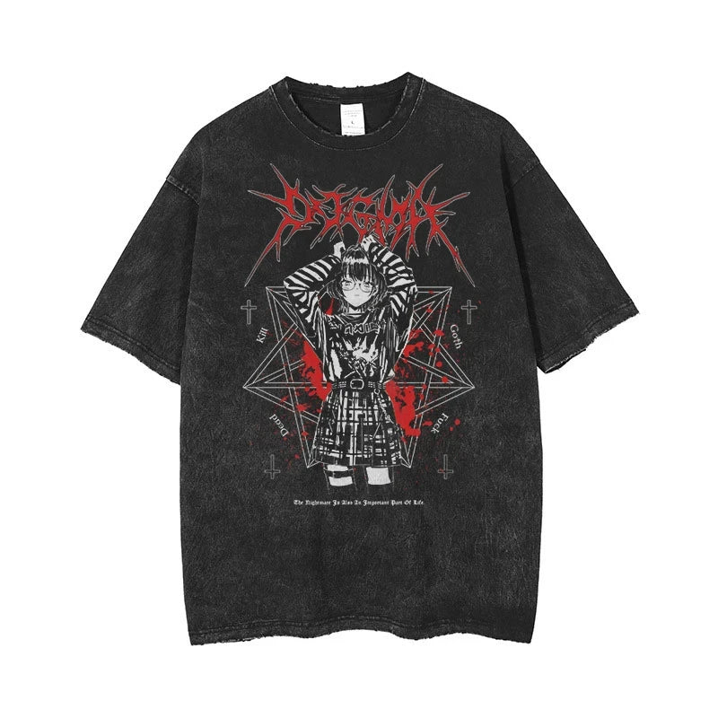 Ultra Line Washed Graphic Tee