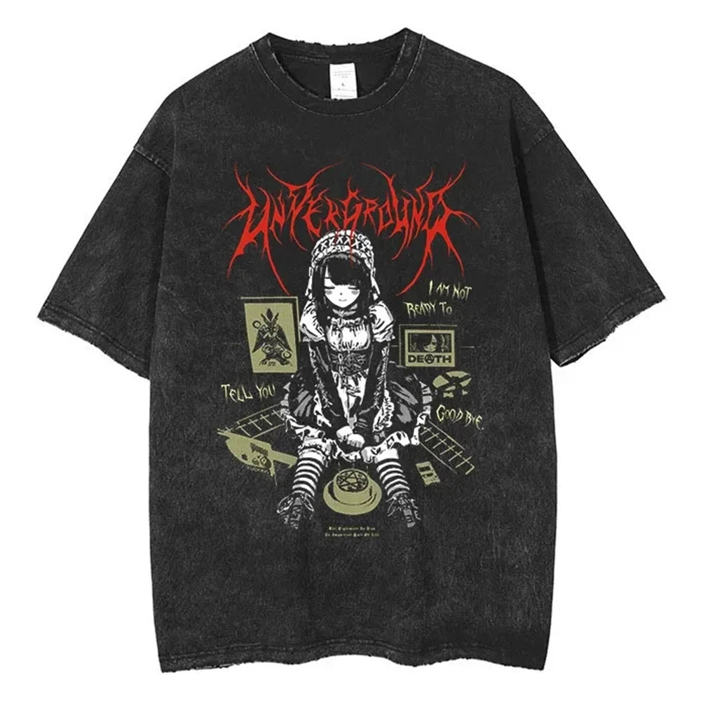 Ultra Line Washed Graphic Tee