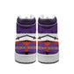 Onyx Thread High-Top Sneakers