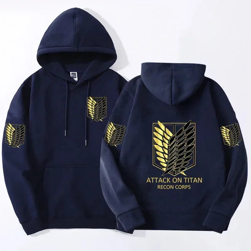 Skyline Verse Fleece Pullover Hoodie