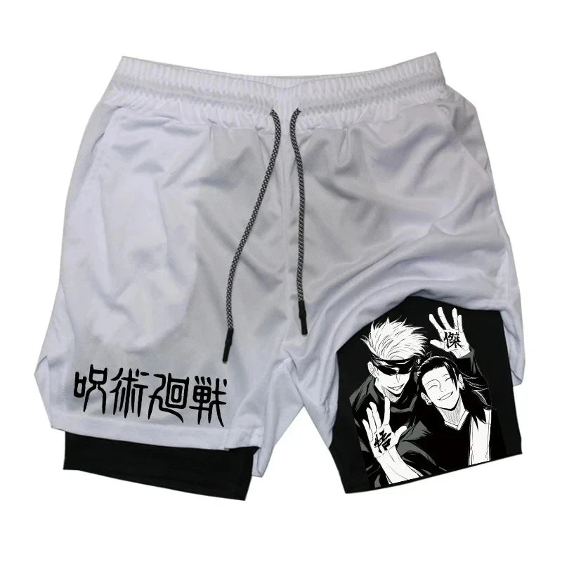 Pixel Frame 2-in-1 Training Shorts