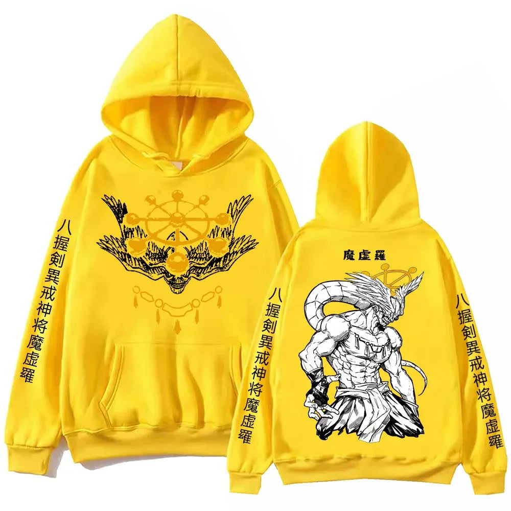 Pixel Burst Fleece Pullover Hoodie