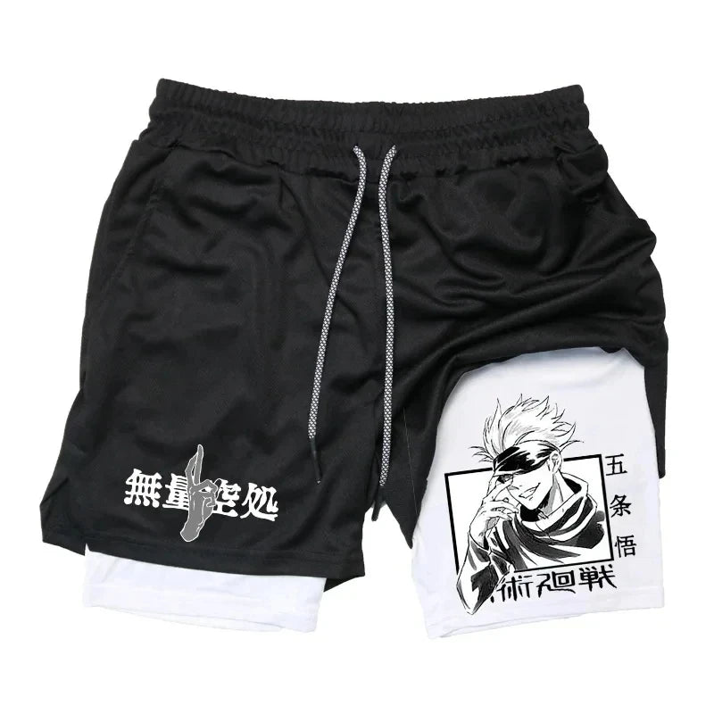 Pixel Frame 2-in-1 Training Shorts