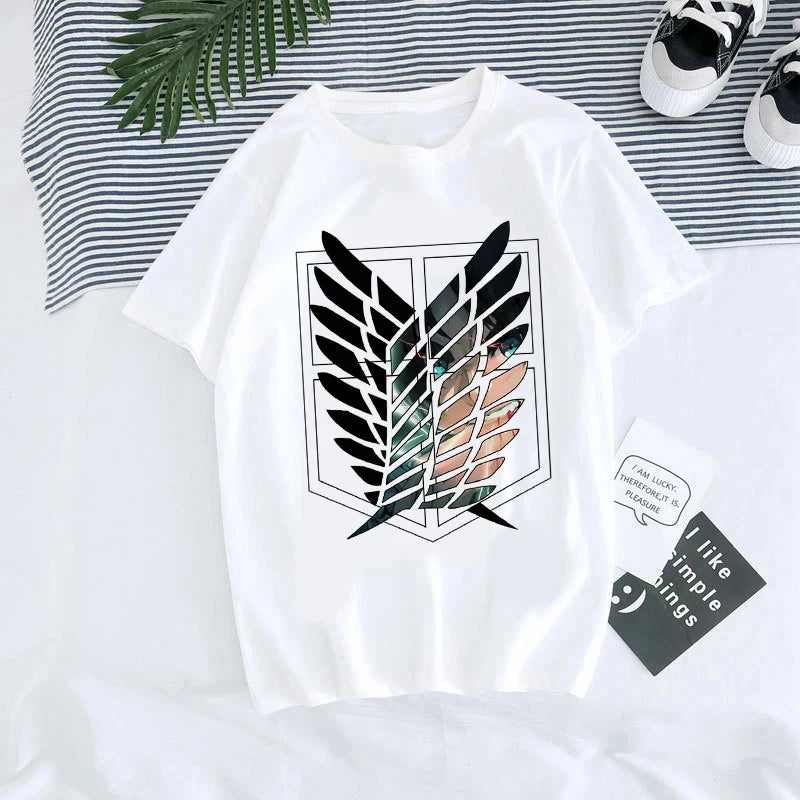 Monochrome Strike Graphic T-Shirt