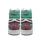 Onyx Thread High-Top Sneakers