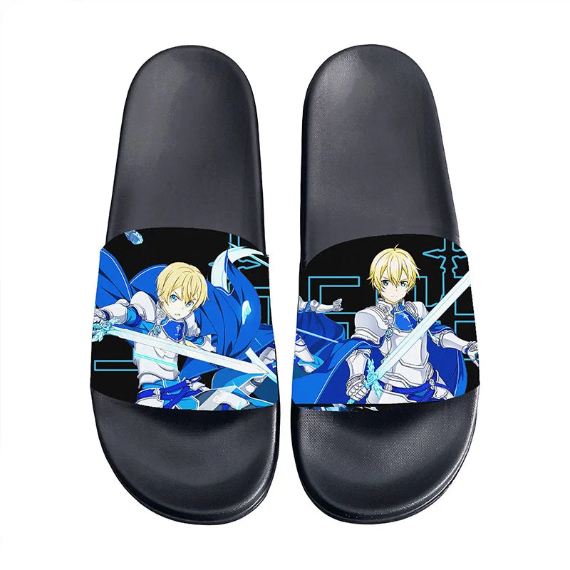Arc Panel Slide Sandals