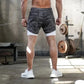 Pixel Frame 2-in-1 Training Shorts