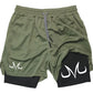 Chrome Signal 2-in-1 Training Shorts